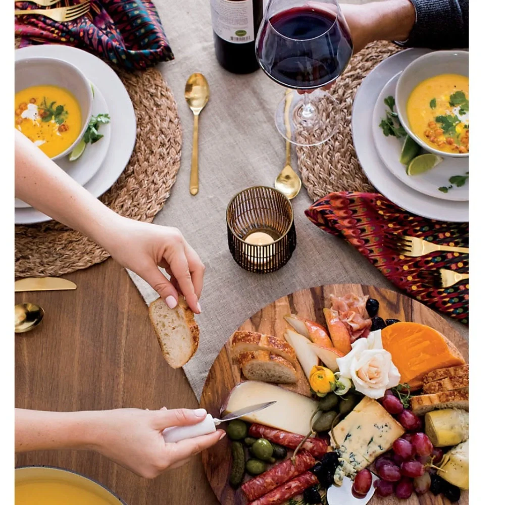 NWOT BALI ROUND WOVEN PLACEMAT- Crate & Barrel